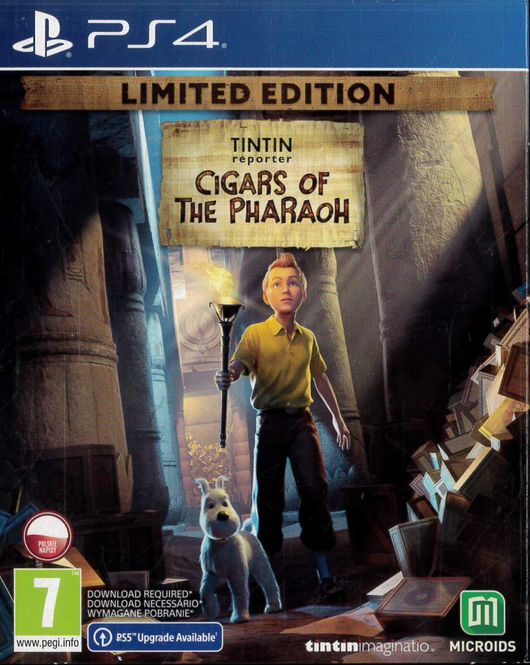 Huvudbild Tintin Reporter - Cigars of the Pharaoh  - ...