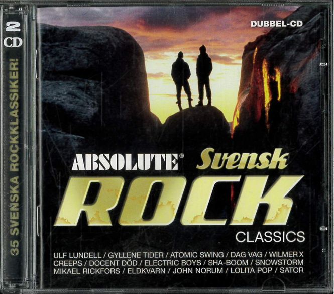 Huvudbild Absolute Svensk Rock (2Cd) beg