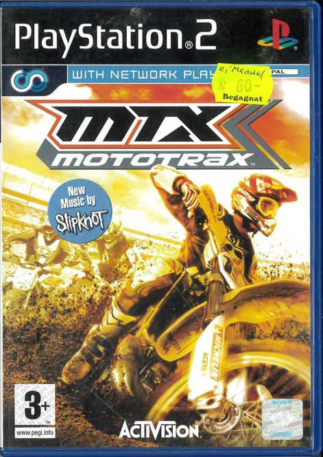 Huvudbild MTX Mototrax (Ps2) beg