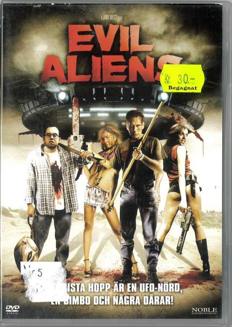Huvudbild Evil Aliens  (dvd) beg