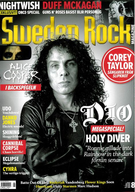 Huvudbild Sweden Rock Magazine 2023: #8