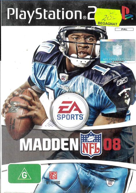 Huvudbild Madden NFL 08 (ps2) beg