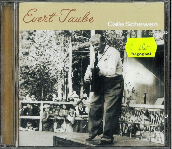 Huvudbild Evert Taube - Calle Schewen (CD) beg