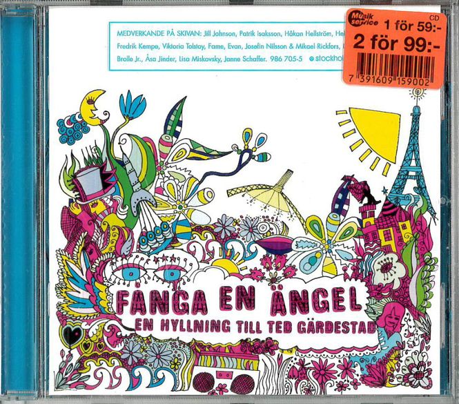 Huvudbild Fånga En Ängel - Hyllning Till Ted (CD) beg