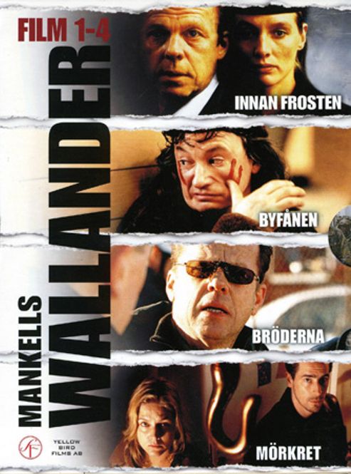 Huvudbild Wallander Box - Film 1-4 - beg dvd