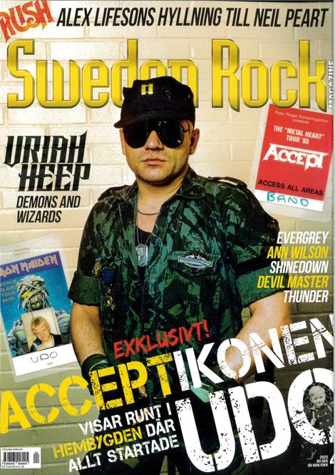 Huvudbild Sweden Rock Magazine 2022: #4