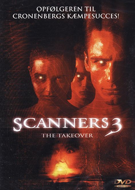 Huvudbild Scanners 3 - takeover (DVD) beg norge