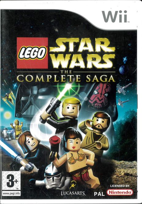 Huvudbild Lego Star Wars 1 & 2: The Complete Saga (Wii) beg