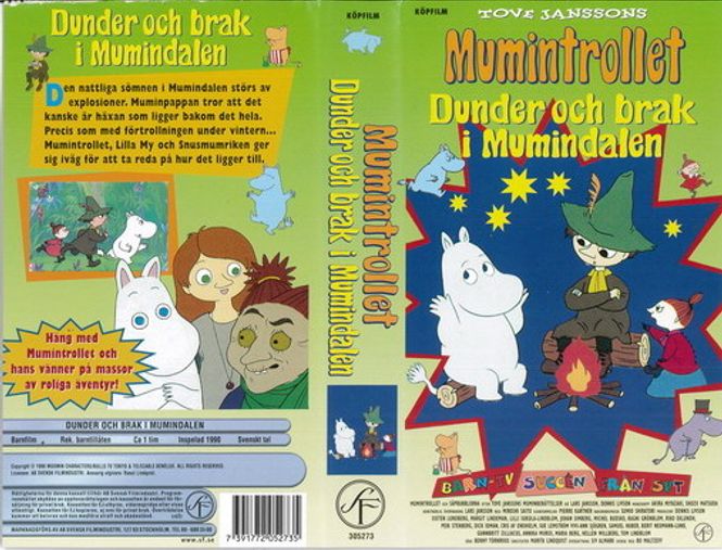 Huvudbild Mumintrollet - Dunder och brak i Mumindalen ...