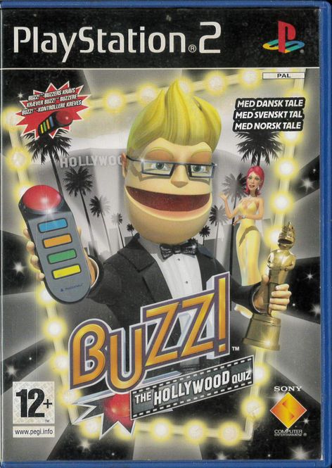 Huvudbild BUZZ! - The Hollywood Quiz (Ps2 ) beg