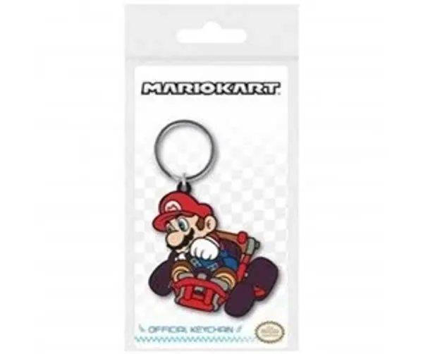 Super Mario - Soft PVC Keychain - Mario Kart - Nyckelring