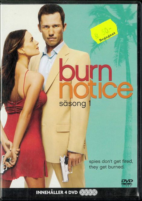 Huvudbild Burn Notice - Säsong 1 - beg dvd