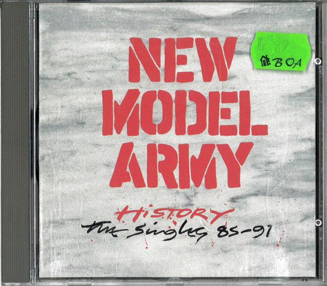 Huvudbild New Model Army - History Singles 85-91 (cd) 