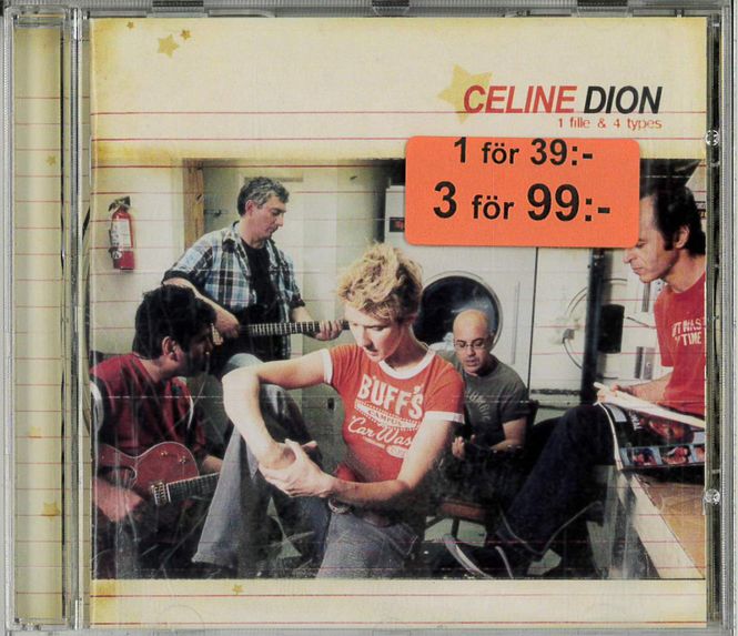 Huvudbild Celine Dion - 1 Fille & 4 Types (CD)