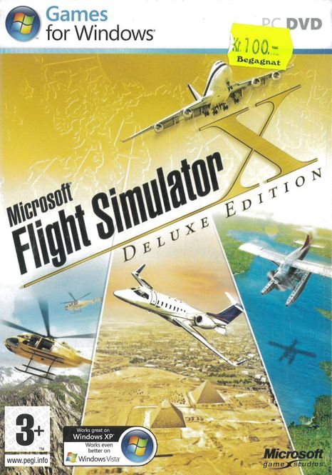Huvudbild Flight Simulator X: Deluxe Edition (Pc) beg