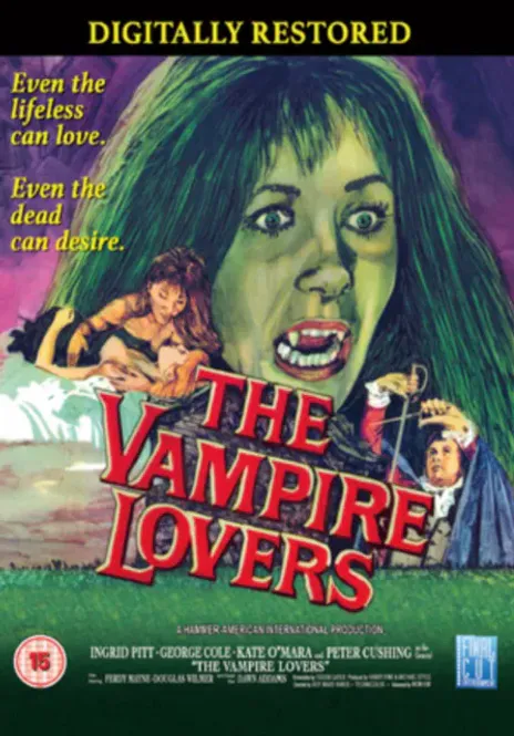 Huvudbild Vampire Lovers (DVD) uk import