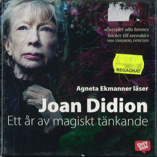 Huvudbild JOAN DIDION: Ett år av magiskt tänkande (ljudbok) ...