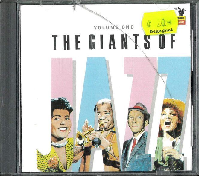 Huvudbild Giants of Jazz Volume One (CD) beg