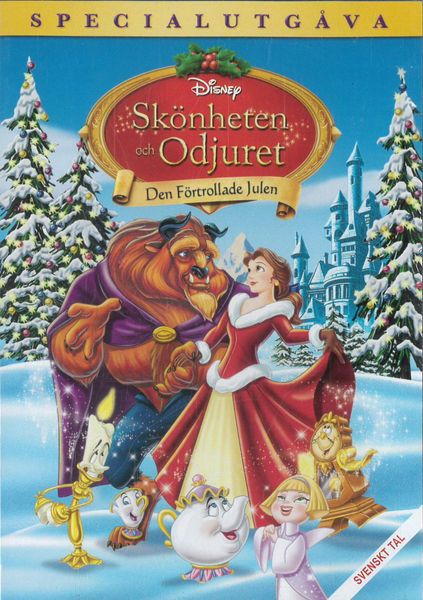 Skönheten och odjuret - Den förtrollade julen (dvd) beg