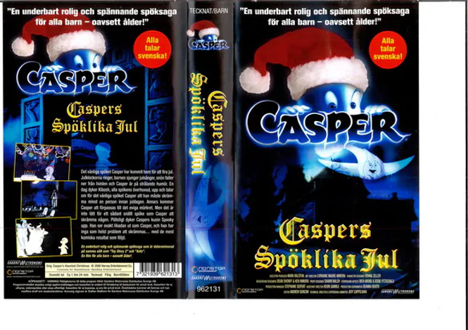 Huvudbild CASPERS SPÖKLIKA JUL (VHS)