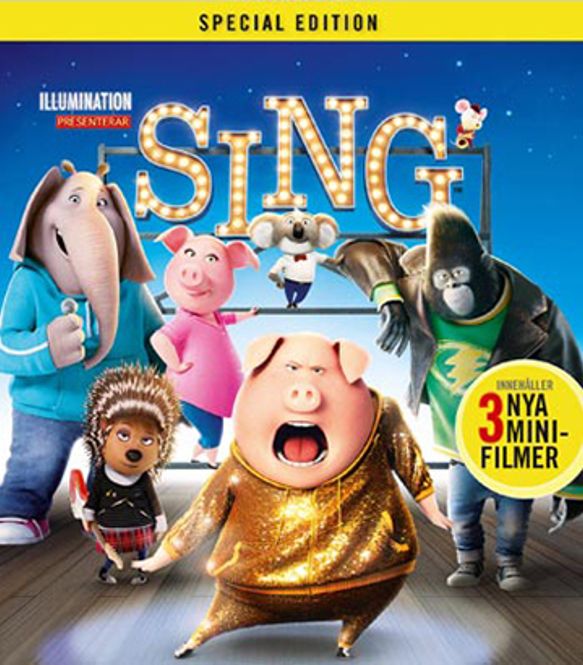 Huvudbild Sing (Blu-ray) beg