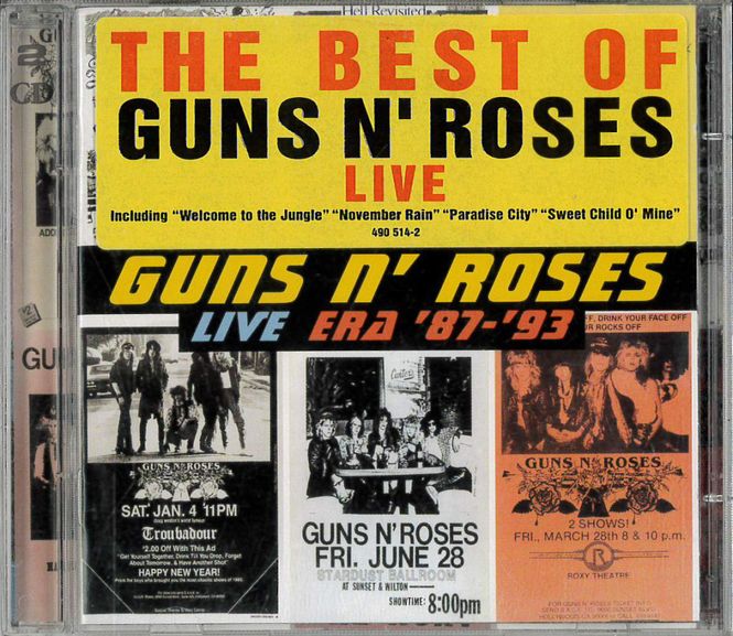 Huvudbild Guns N' Rosesd - Live Era 87-93 (2cd) beg