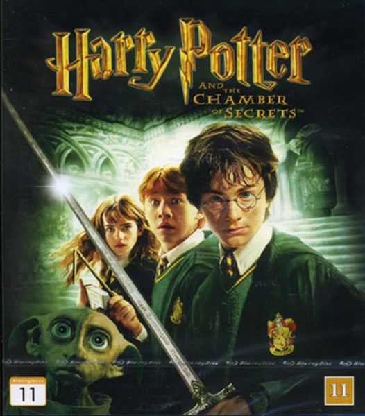 Harry Potter And the Chamber of Secrets  - 1 disc (Blu-ray) beg