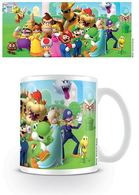 Huvudbild Super Mario mugg - Mushroom Kingdom
