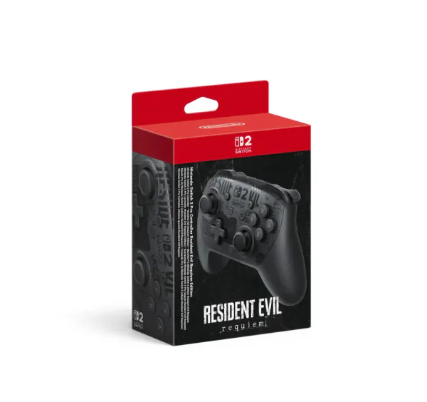 Nintendo Switch 2 Pro Controller Resident Evil Requiem Edition