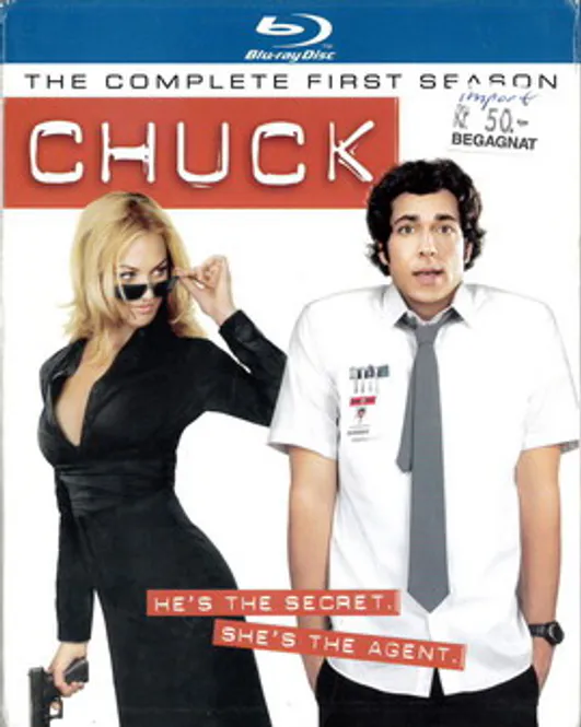 Huvudbild Chuck - Säsong 1 -Beg (usa import)(Blu-Ray)