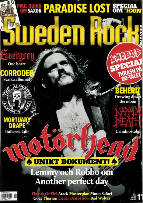 Huvudbild Sweden Rock Magazine 2023:#11