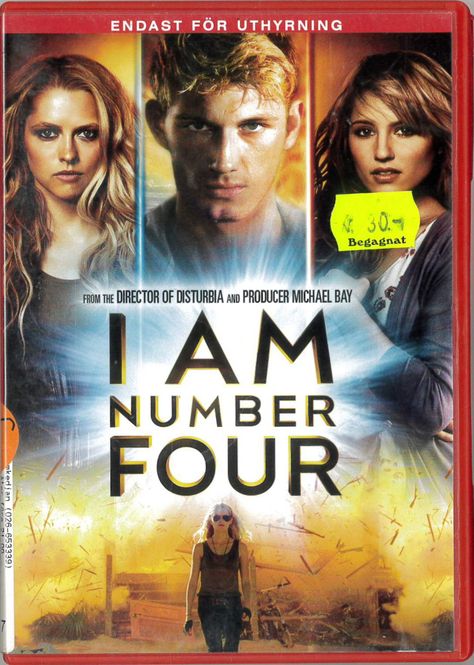 Huvudbild I am Number Four (DVD) fd hyr