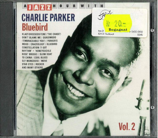 Huvudbild Charlie Parker - Bluebird (CD) beg