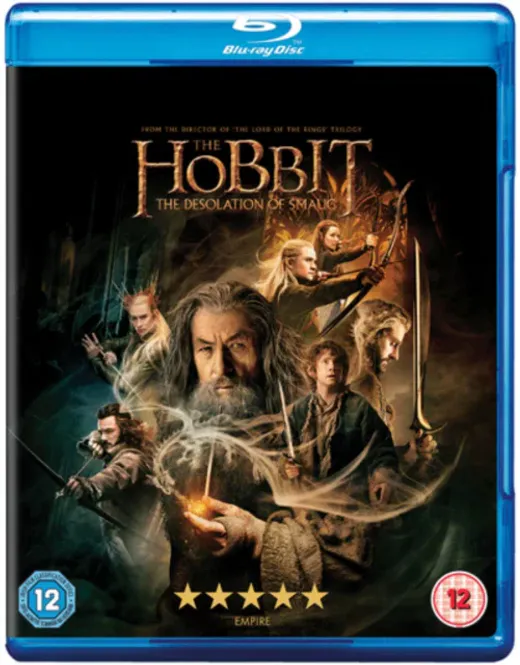 Huvudbild Hobbit 2  - Smaugs ödemark (Blu-ray) import