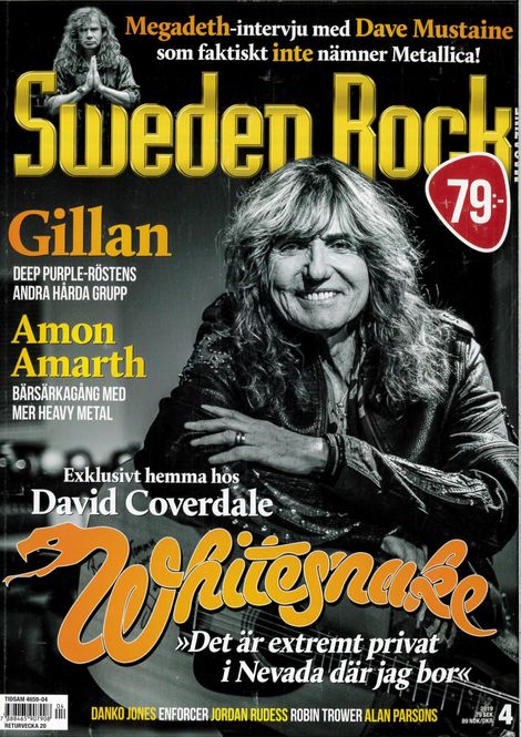Huvudbild Sweden Rock Magazine 2019: #4