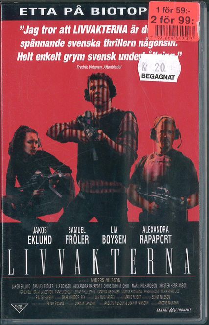 Huvudbild Livvakterna   (VHS)