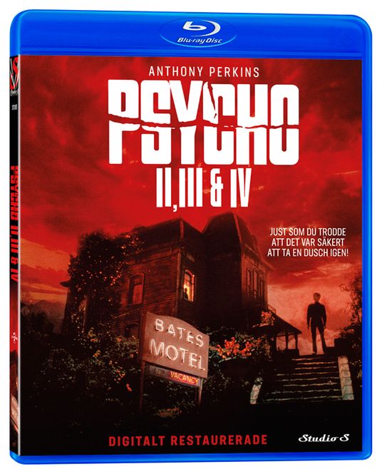 Huvudbild Psycho II, III, IV (2-disc Blu-ray)