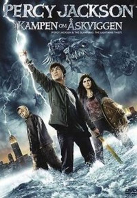 Huvudbild Percy Jackson - Kampen om åskviggen (dvd) beg
