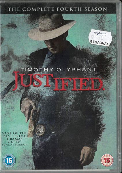 Justified - Säsong 4 (dvd beg) import