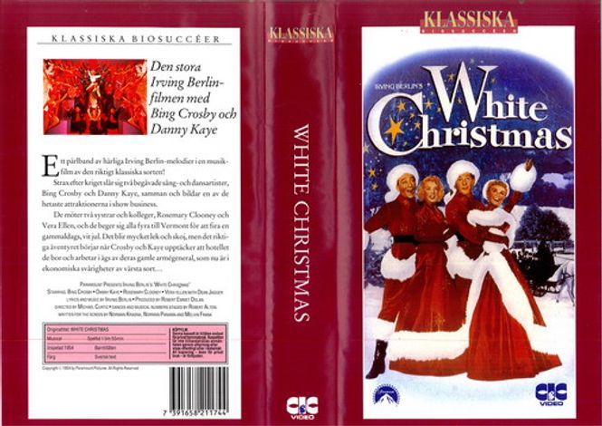 Huvudbild WHITE CHRISTMAS (VHS)