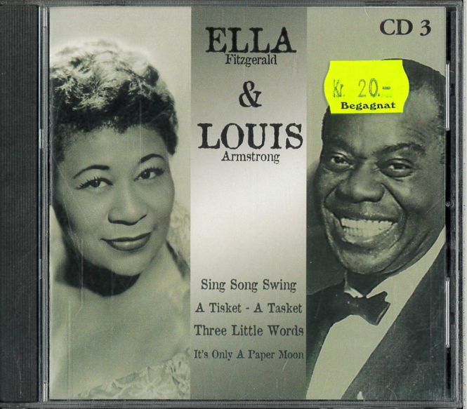 Huvudbild Ella Fitzgerald & Louis Armstrong 3 (CD) beg