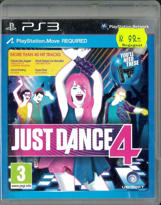 Huvudbild Just Dance 4   (Ps3 beg)