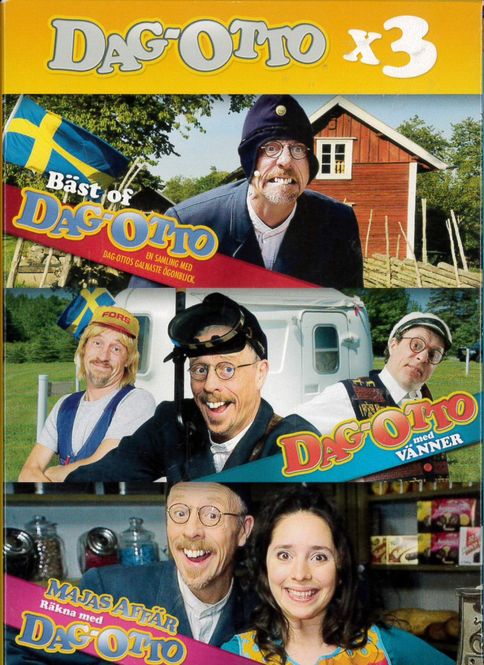 Huvudbild Dag-Otto X 3 (dvd) beg