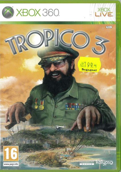 Tropico 3  (X360) beg