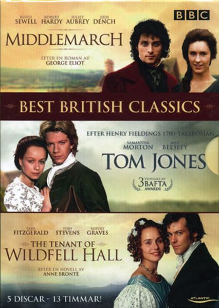 Middlemarch / Tom Jones / Tenant of Wildfell Hall (BBC) (5-disc)DVD