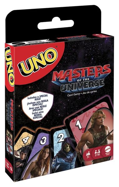 Uno kortspel - Masters of the Universe