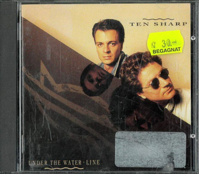 Huvudbild Ten Sharp - Under The Water-Line  (cd) beg