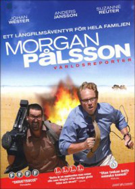 Huvudbild Morgan Pålsson - Världsreporter (DVD) beg