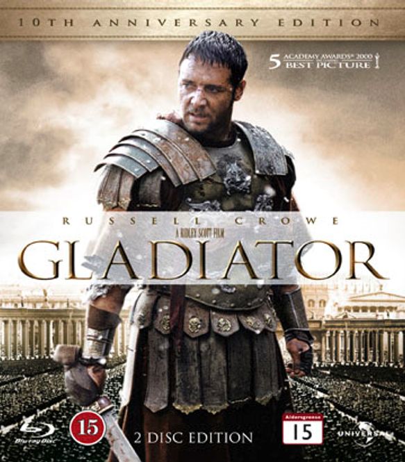 Huvudbild Gladiator - 10th Anniversary Edition (2-disc) ...