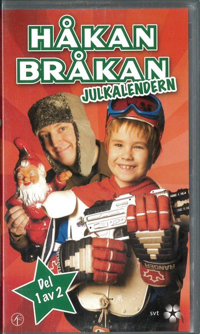 Huvudbild Håkan Bråkan Julkalendern 2003 del 1  (vhs) ny